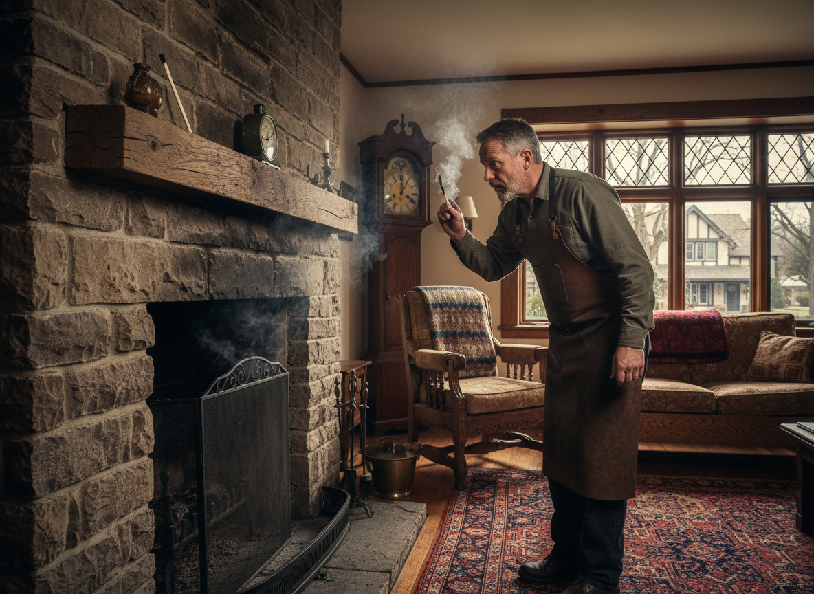 How to Inspect Chimney Draft Problems in Older Oakley Homes