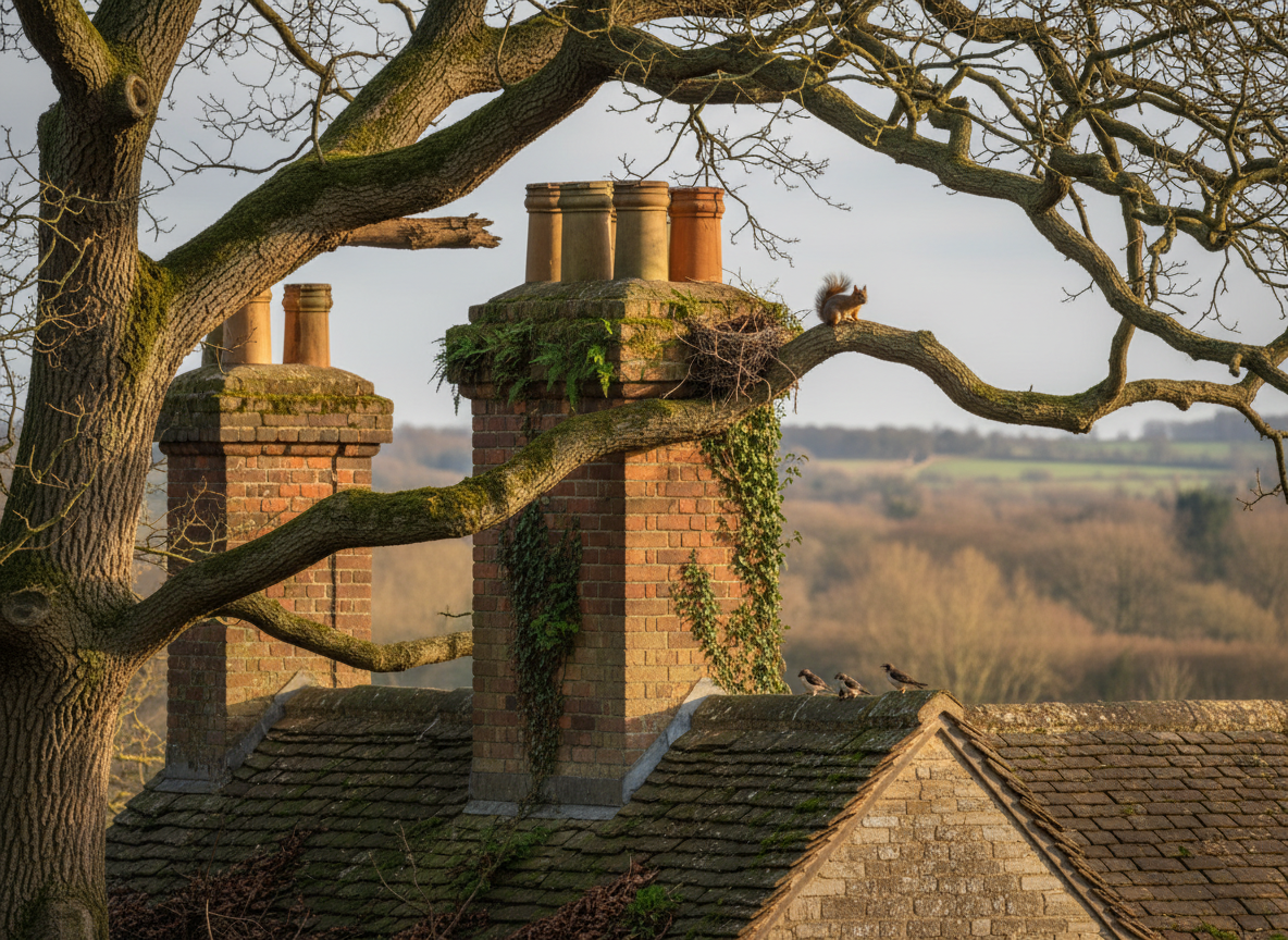 Local Tree and Wildlife Effects on Oakley Chimneys