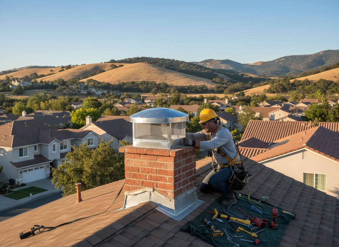 Chimney Cap Installation in Oakley, OH