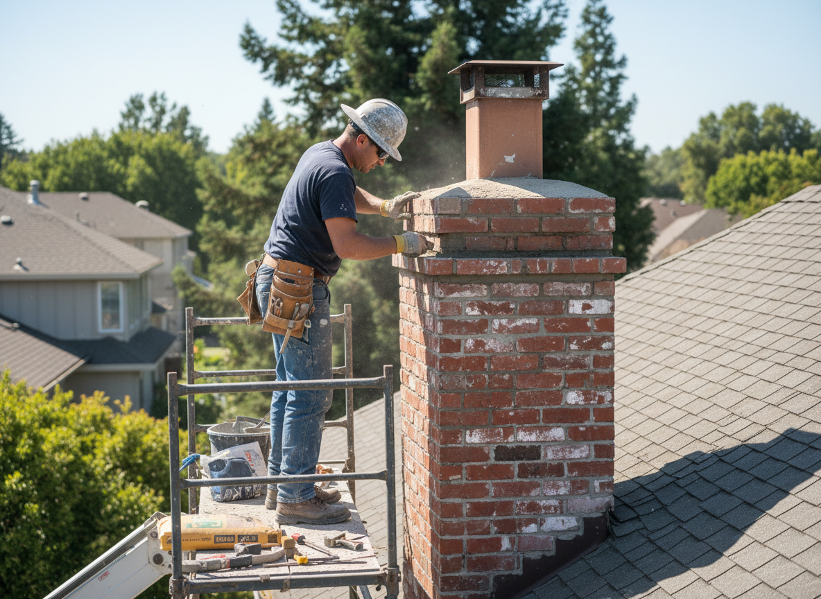 Chimney repair in Hyde Park